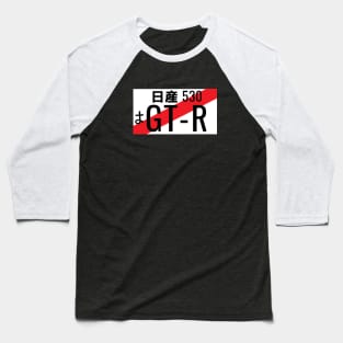 GTR JDM Plate Baseball T-Shirt